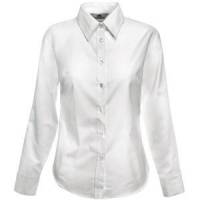 Рубашка "Lady-Fit Long Sleeve Oxford Shirt"