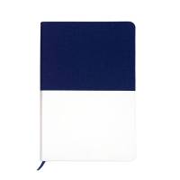 Ежедневник недатированный "Палермо", А5, синий с белым