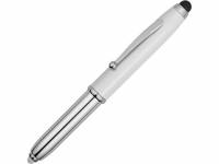 Ручка-стилус шариковая "Xenon", белый, синие чернила
