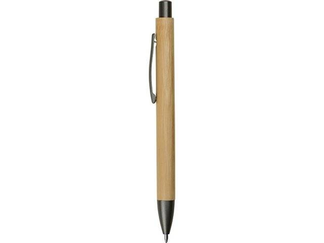 Ручка бамбуковая шариковая "Tender Bamboo", темно-серый
