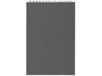Блокнот А5 на гребне "Pragmatic" 60 листов в линейку, серый