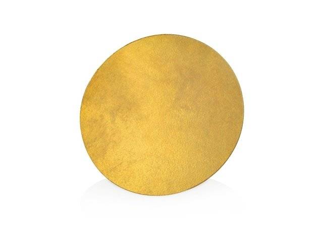 Значок металлический «Круг», золотистый