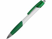 Ручка шариковая "Мак-Кинли", белый/зеленый