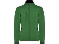 Куртка софтшелл "Nebraska" женская, бутылочный зеленый