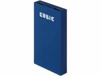 Внешний аккумулятор Kubic PB10X Blue, 10 000 мАч, Soft-touch, синий