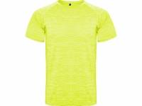 Спортивная футболка "Austin" мужская, меланжевый неоновый желтый