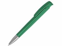 Шариковая ручка с геометричным корпусом из пластика "Lineo SI", зеленый