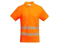 Рубашка поло "Atrio" мужская, неоновый оранжевый
