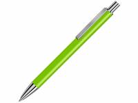 Металлическая автоматическая шариковая ручка "Groove", светло-зеленый