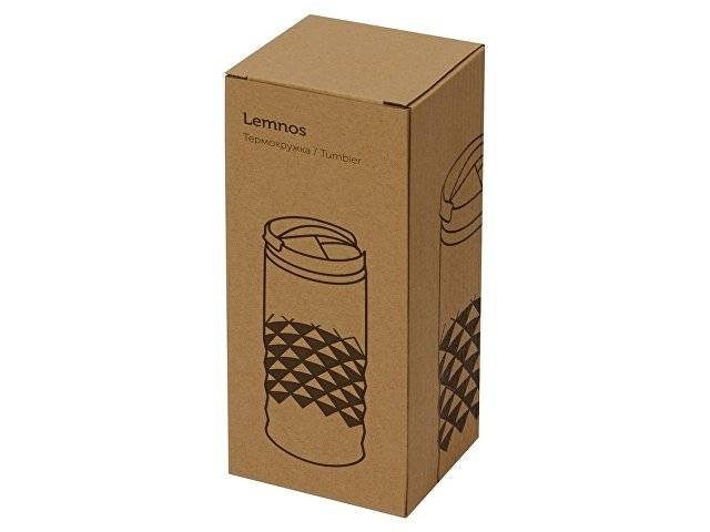 Термокружка "Lemnos" 350 мл, желтый