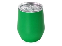 Вакуумная термокружка "Sense", непротекаемая крышка, крафтовая упаковка, зеленый
