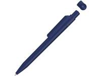 Ручка шариковая из переработанного пластика с матовым покрытием "ON TOP RECY", синий