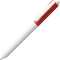 Ручка шариковая Hint Special, белая с красным