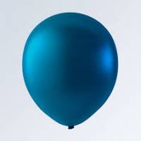 Воздушный шар для нанесения, синий металлик